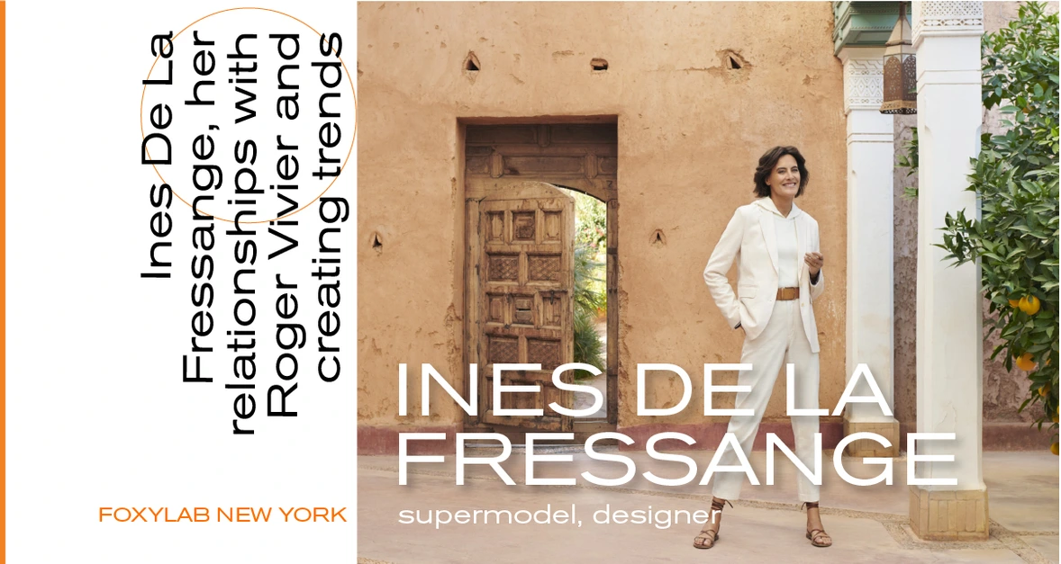 Read more about the article INES DE LA FRESSANGE, SUPERMODEL & DESIGNER, HER RELATIONSHIPS WITH ROGER VIVIER AND CREATING TRENDS