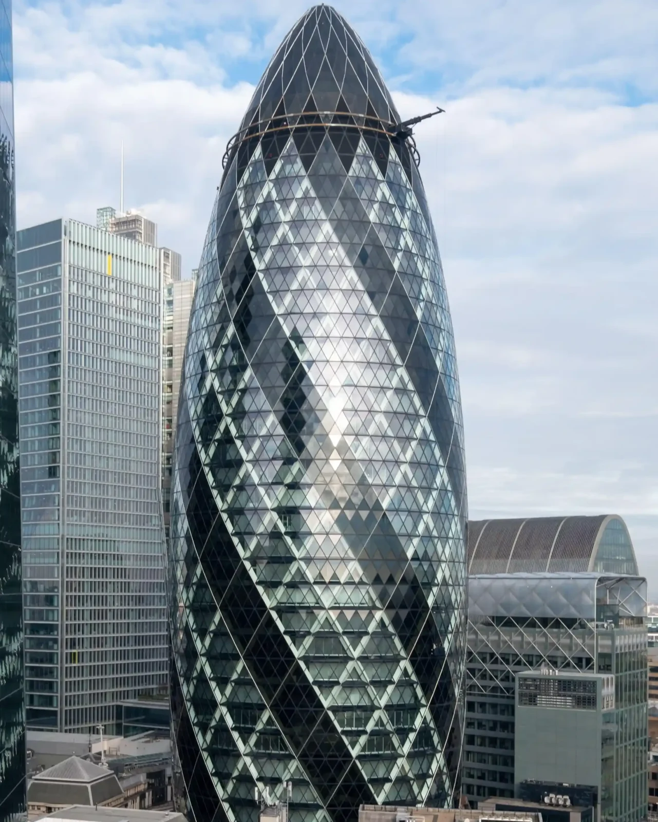 Norman Foster the Gherkin.