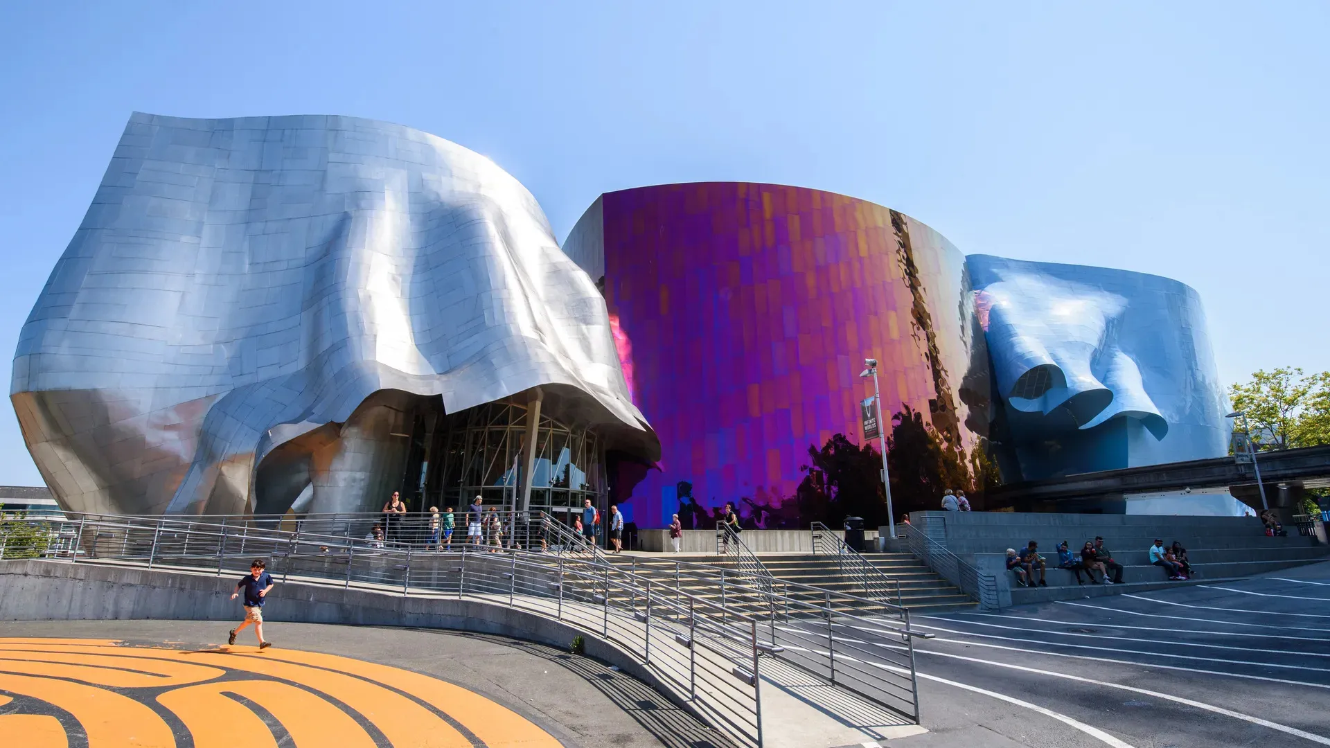 frank gehry museum of pop culture mopop modern architecture 1