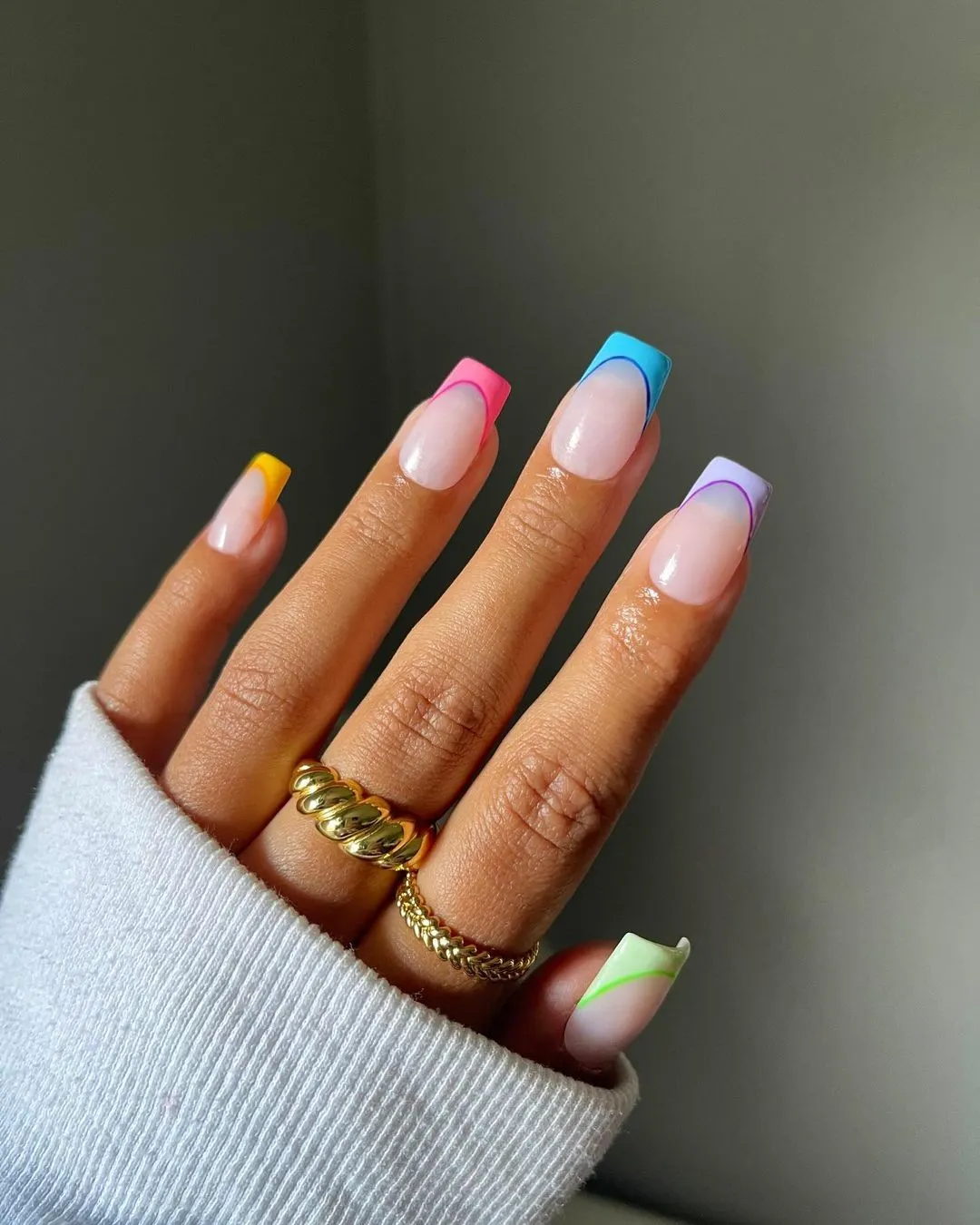 Trendy Summer White Nail Designs