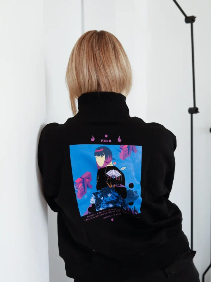 BLACK FLEECE PULLOVER - Image 7