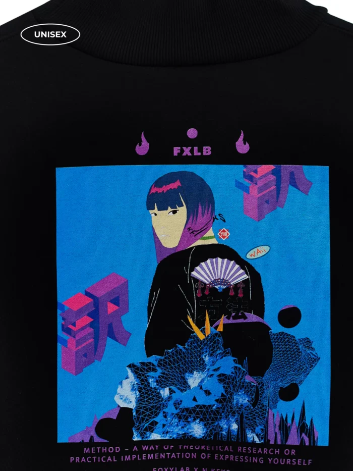 BLACK FLEECE PULLOVER - Image 3