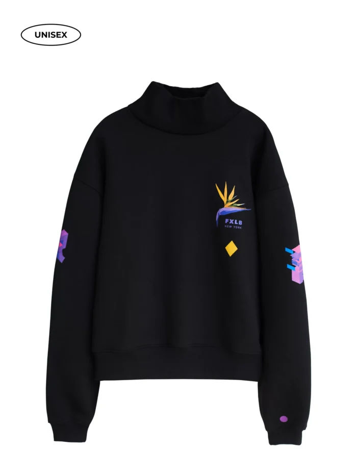 BLACK FLEECE PULLOVER - Image 2