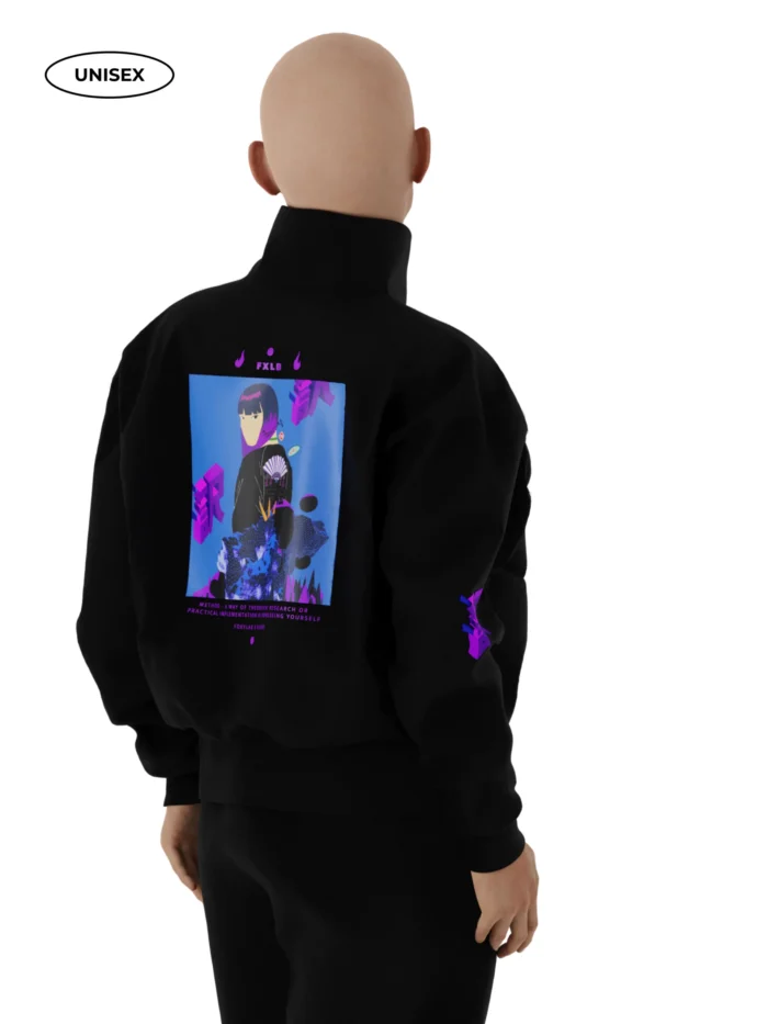 BLACK FLEECE PULLOVER - Image 9
