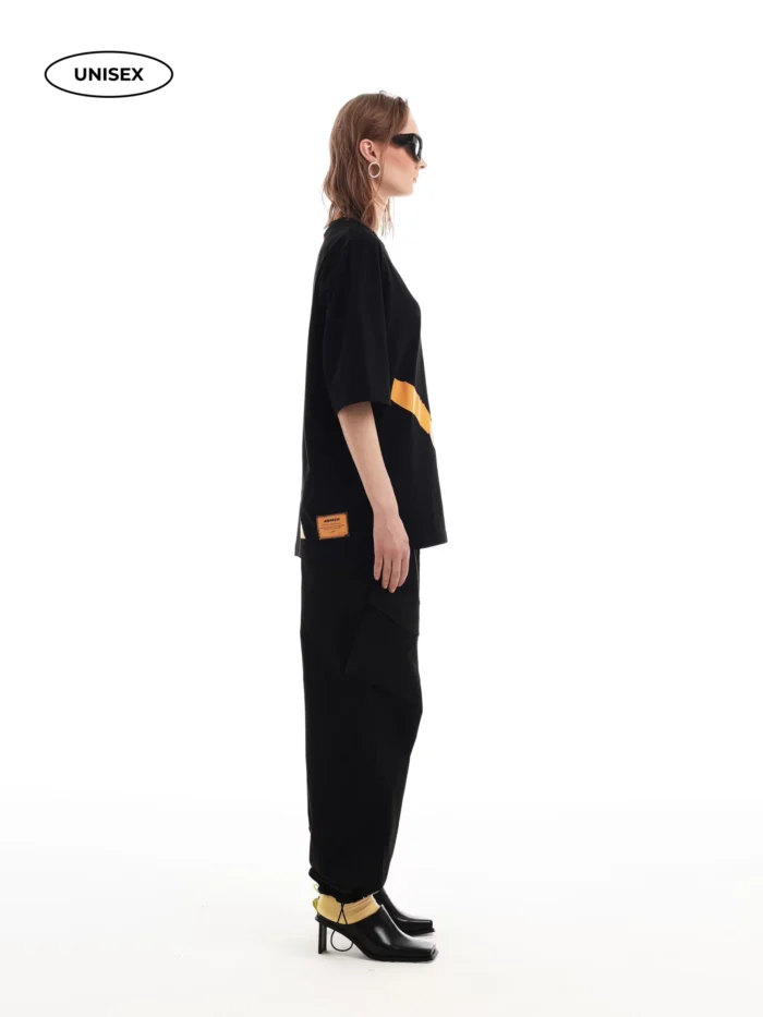 OVERSIZED BLACK TEE - Image 6