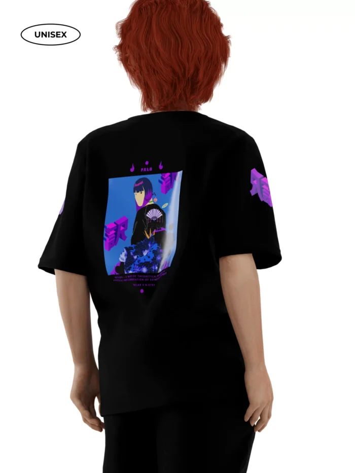 BLACK JERSEY T-SHIRT - Image 5