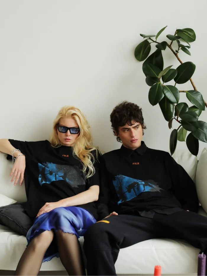BLACK T-SHIRT "THE HIGHEST LEVEL" - Image 3
