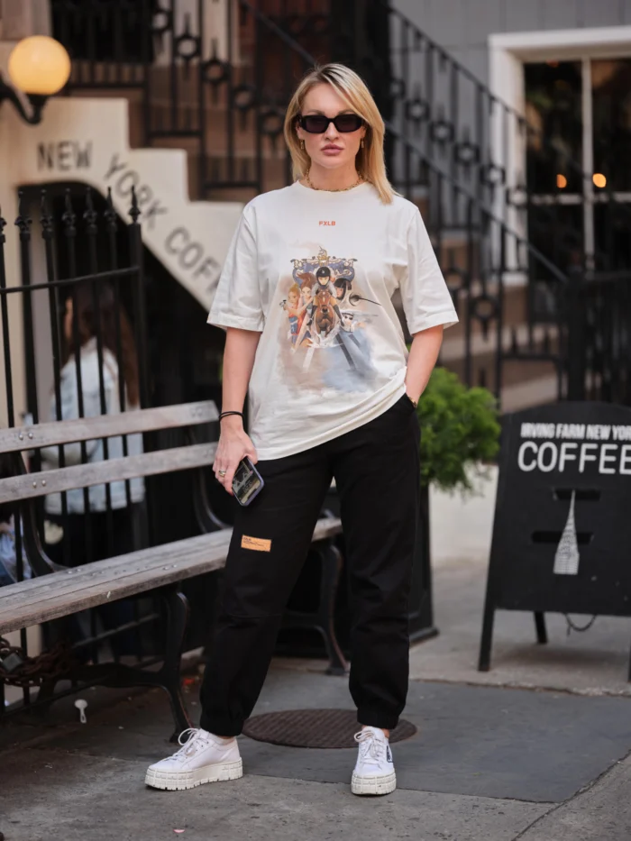 BLACK TRACK PANTS - Image 6