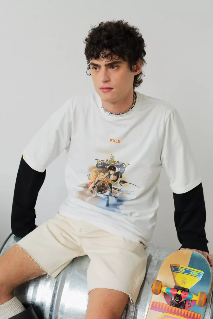 ECRU T-SHIRT "LOVE WINS" - Image 5