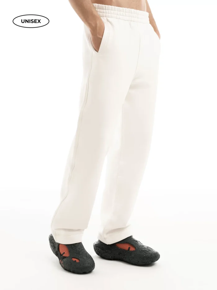 WHITE FLEECE PANTS - Image 7