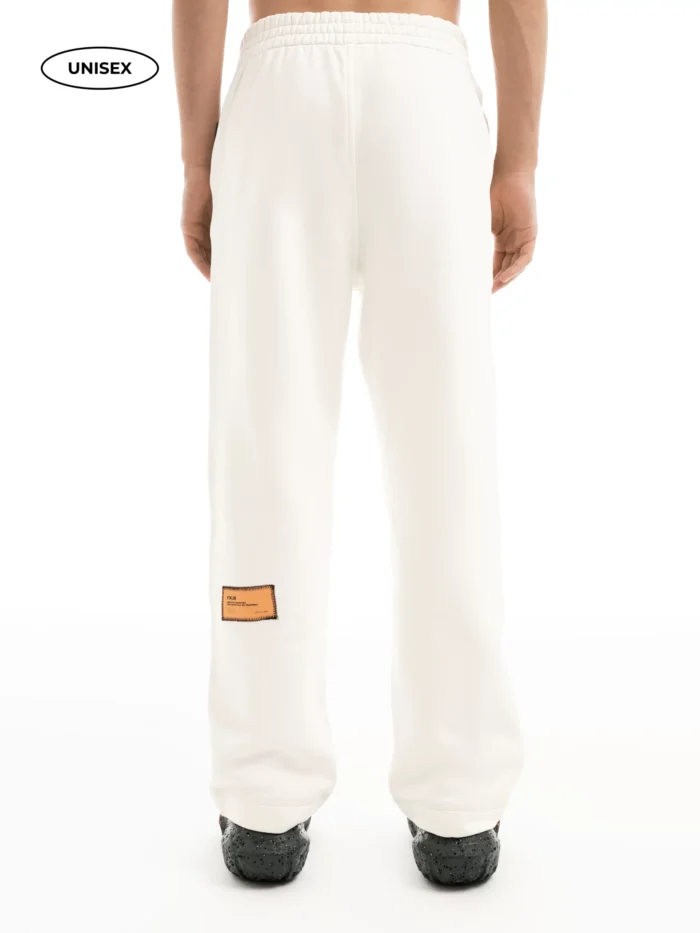 WHITE FLEECE PANTS - Image 9