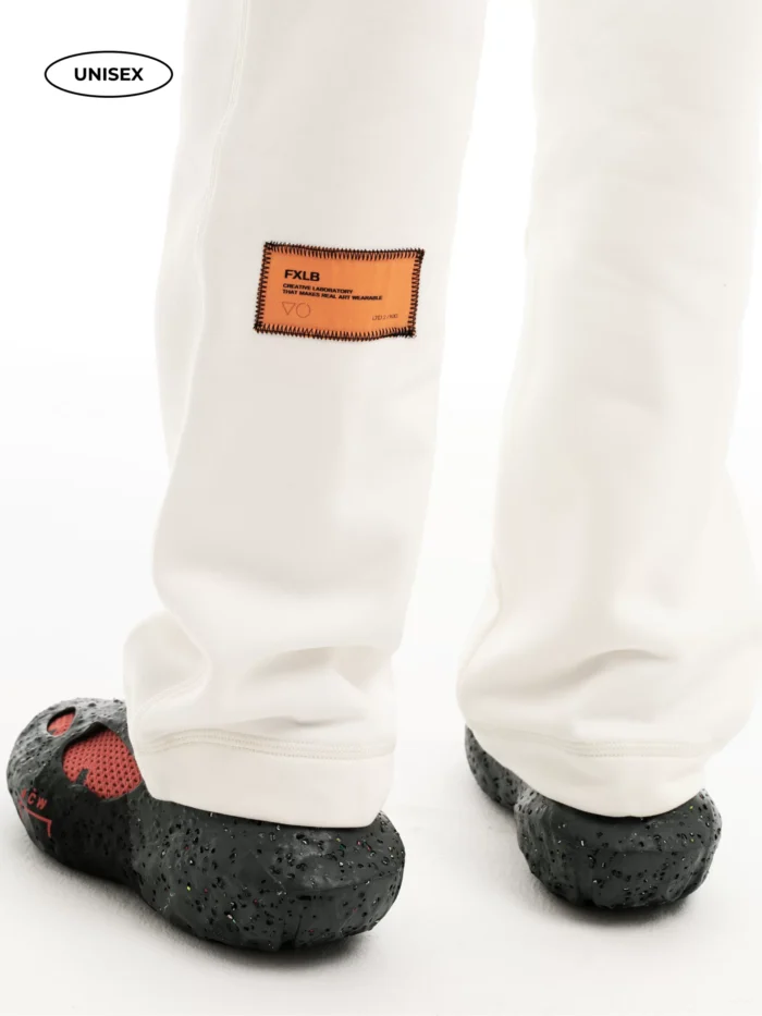 WHITE FLEECE PANTS - Image 10