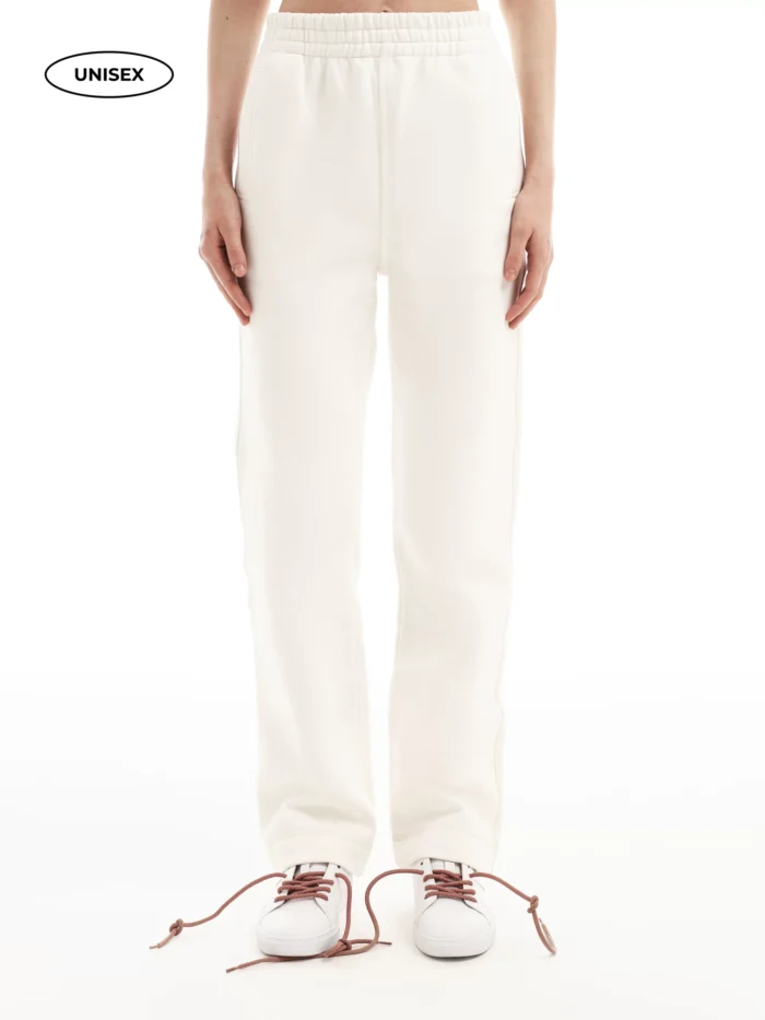 WHITE FLEECE PANTS - Image 4