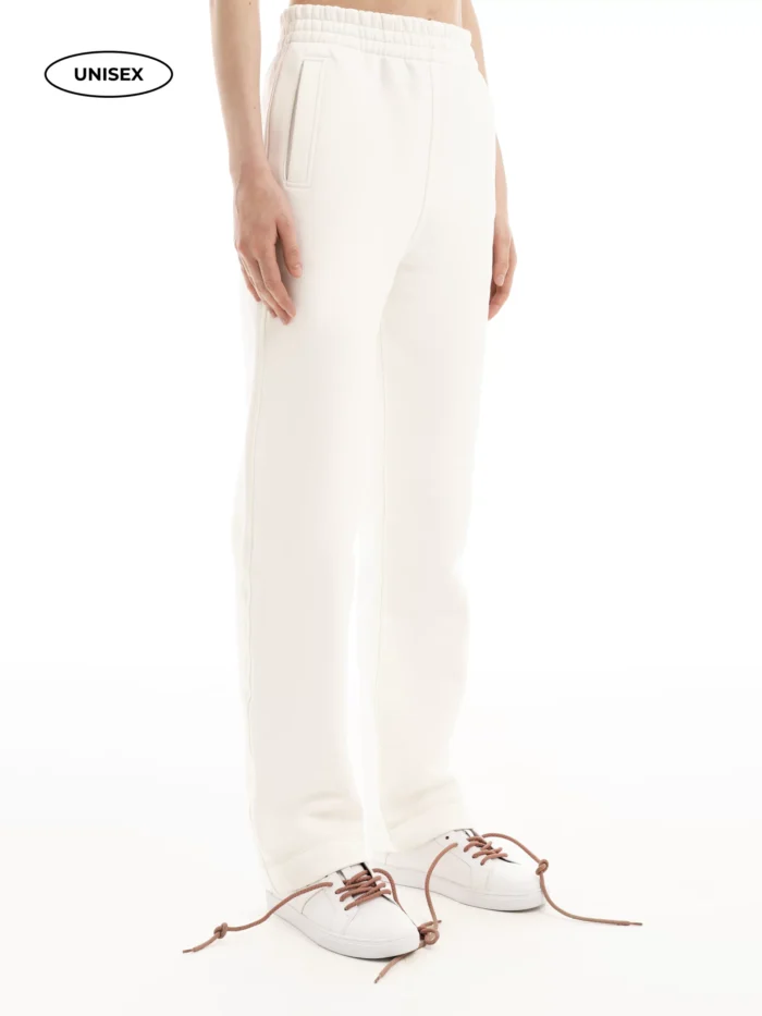 WHITE FLEECE PANTS - Image 5