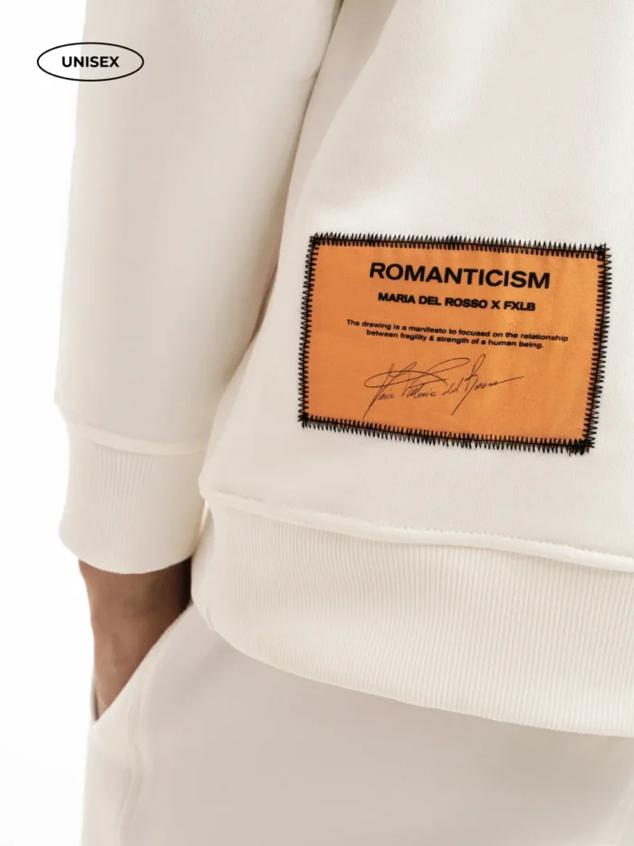 WHITE FLEECE PULLOVER - Image 11
