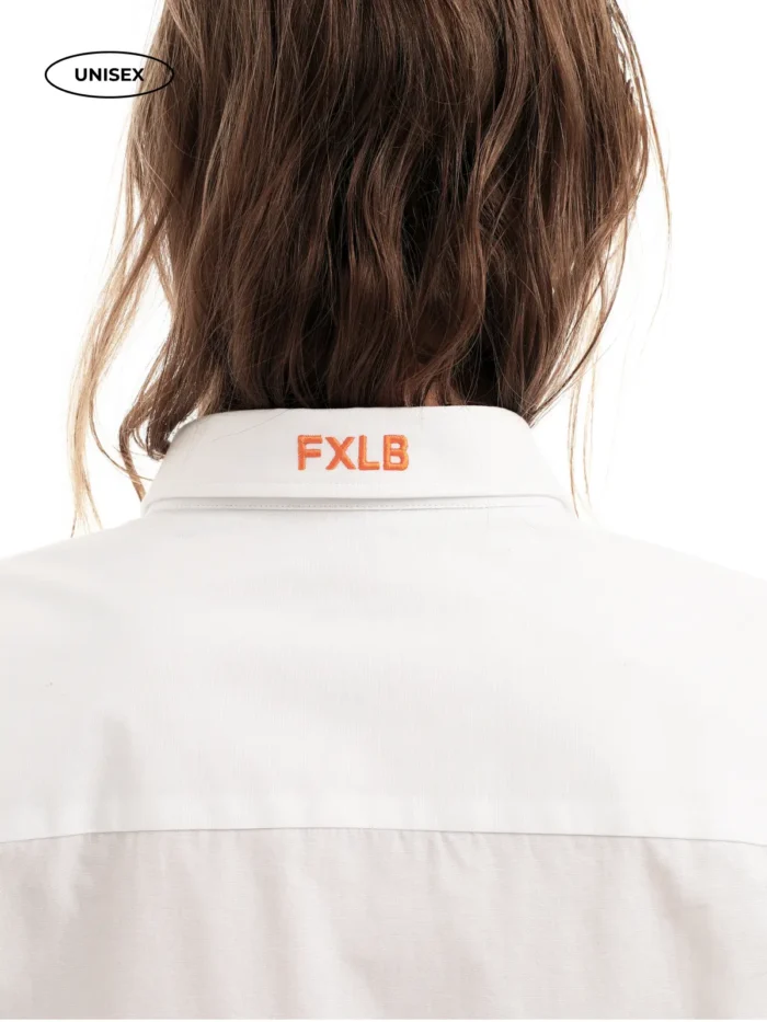 WHITE COTTON SHIRT - Image 8