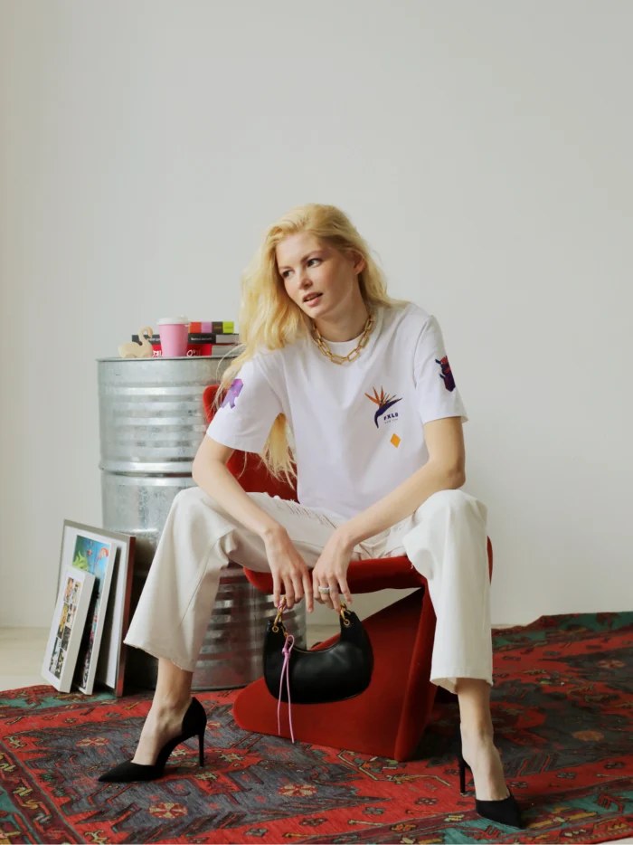 WHITE SHORT TEE - Image 7