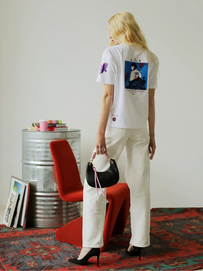 WHITE SHORT TEE - Image 5