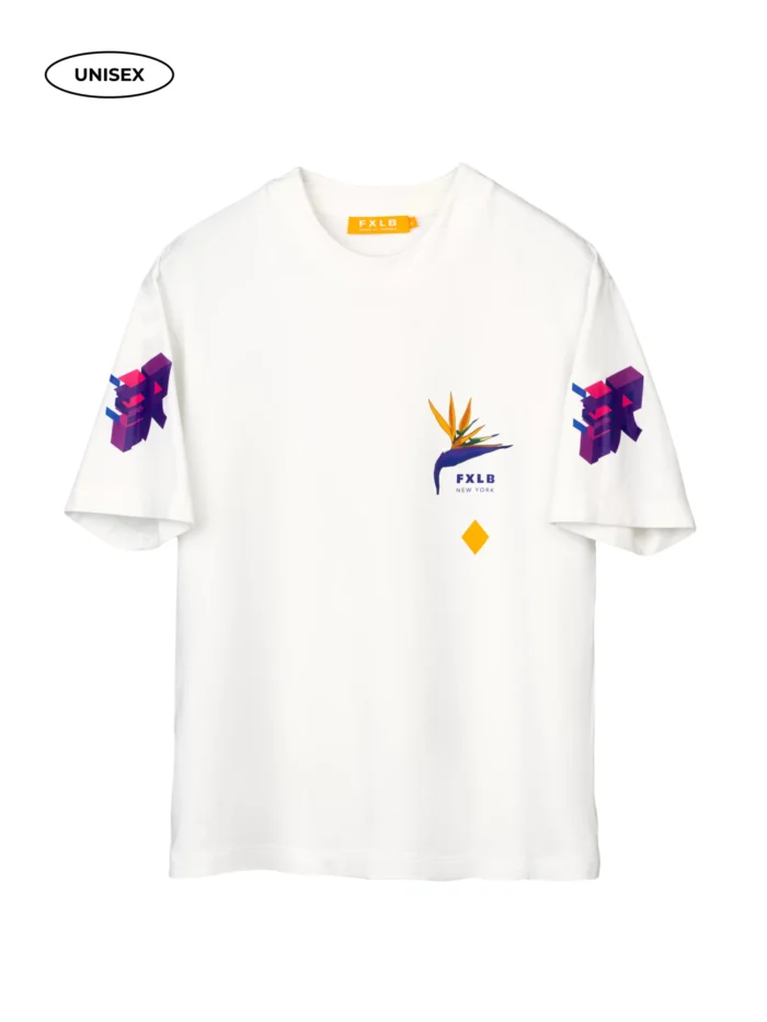 WHITE SHORT TEE