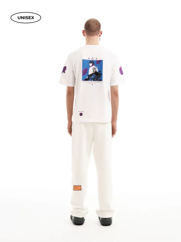 WHITE JERSEY T-SHIRT - Image 8