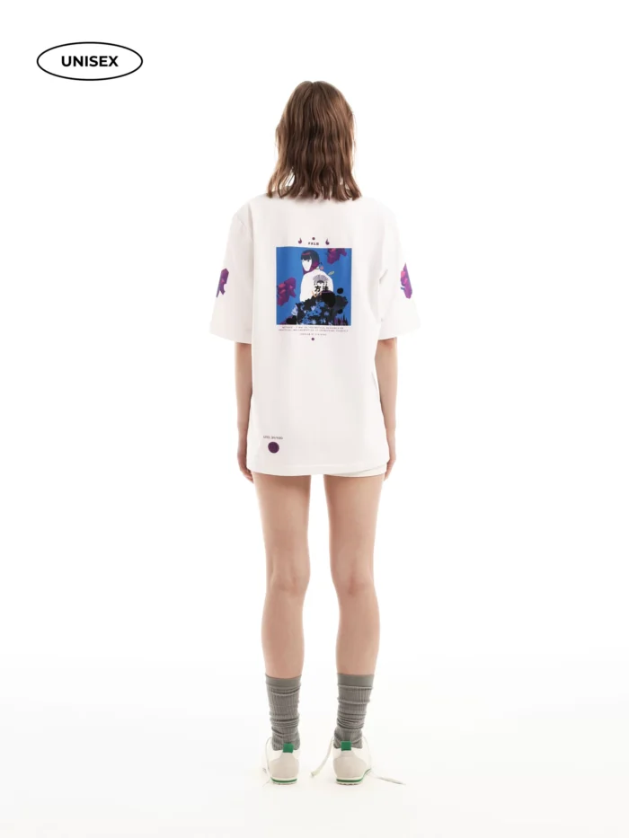 WHITE JERSEY T-SHIRT - Image 7