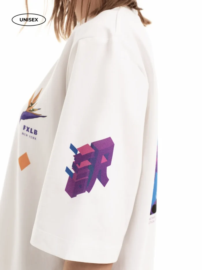 WHITE JERSEY T-SHIRT - Image 9