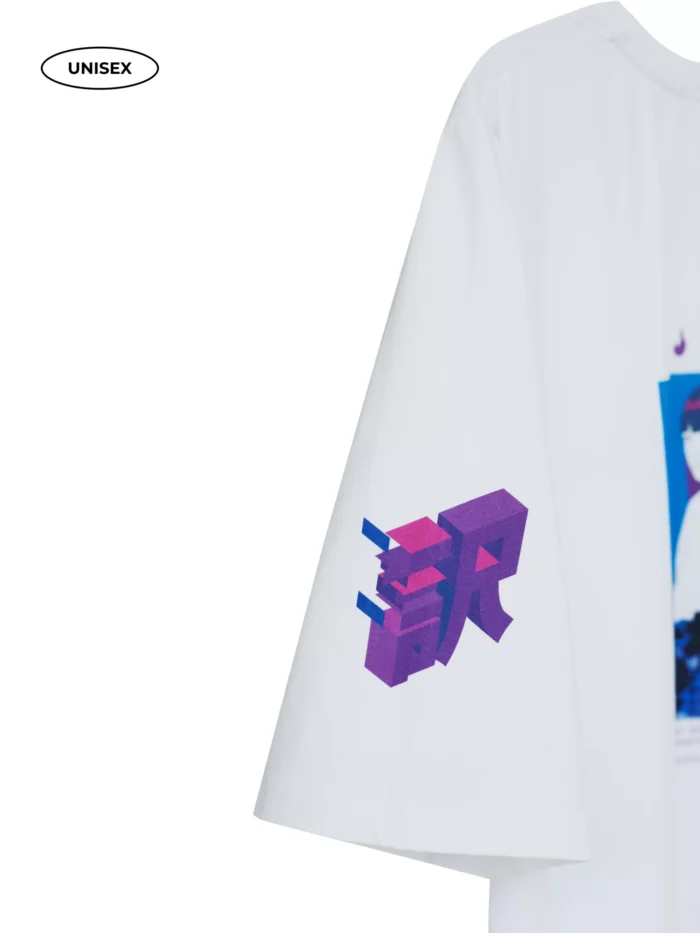 WHITE JERSEY T-SHIRT - Image 16