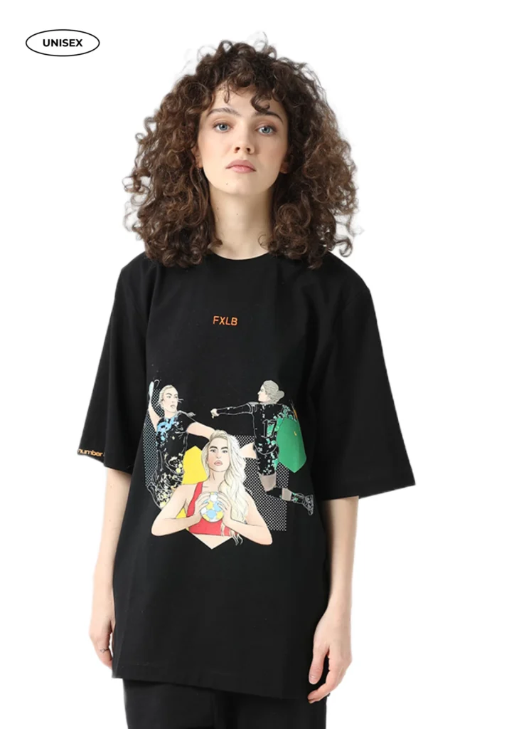 BLACK T-SHIRT “THE TRUE ART”