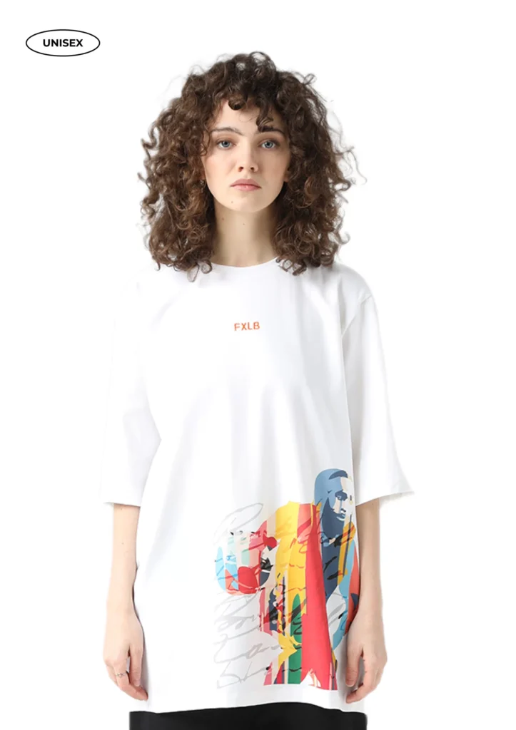 WHITE T-SHIRT “CADENCE, RHYTHM, TEMPO”