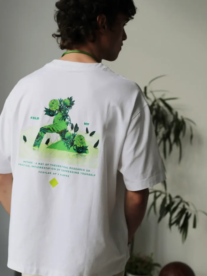 WHITE T-SHIRT SHORT - Image 12