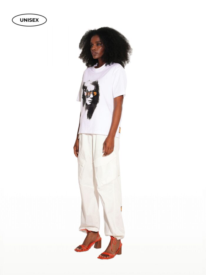 WHITE TEE SHORT - Image 4