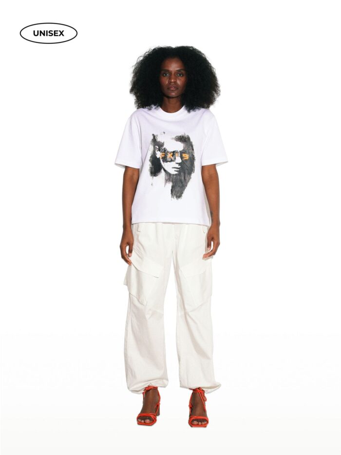 WHITE TEE SHORT - Image 2
