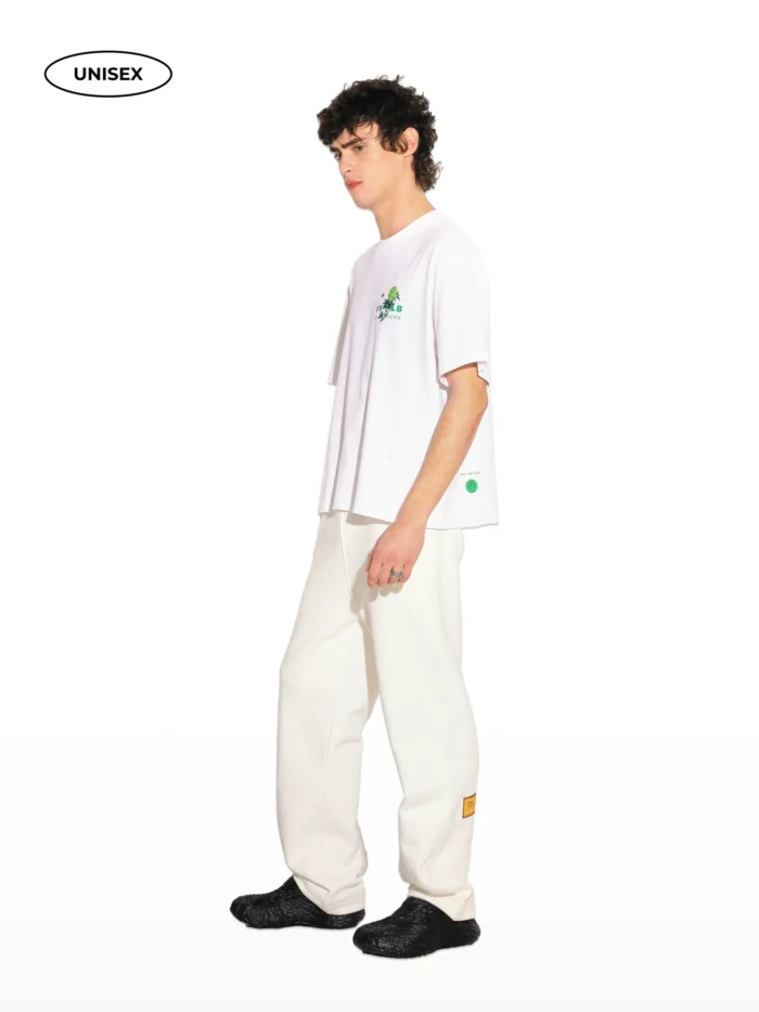 WHITE T-SHIRT SHORT - Image 5
