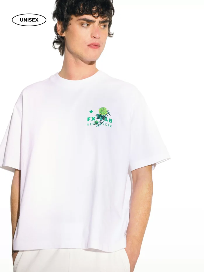 WHITE T-SHIRT SHORT - Image 10