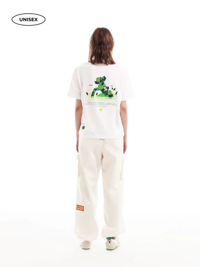 WHITE T-SHIRT SHORT - Image 8