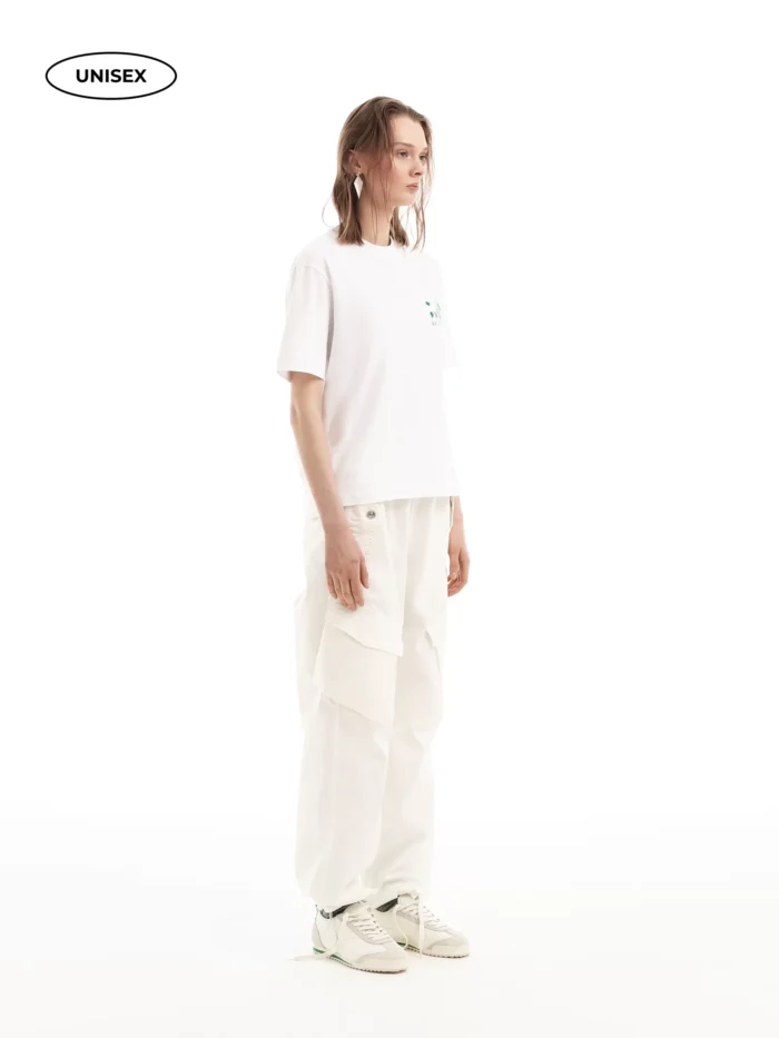 WHITE T-SHIRT SHORT - Image 6