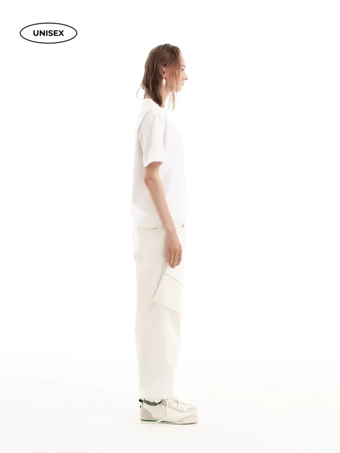 WHITE T-SHIRT SHORT - Image 7