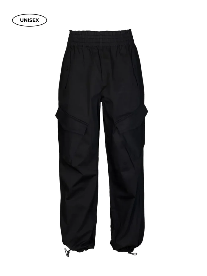 BLACK CARGO PANTS - Image 9
