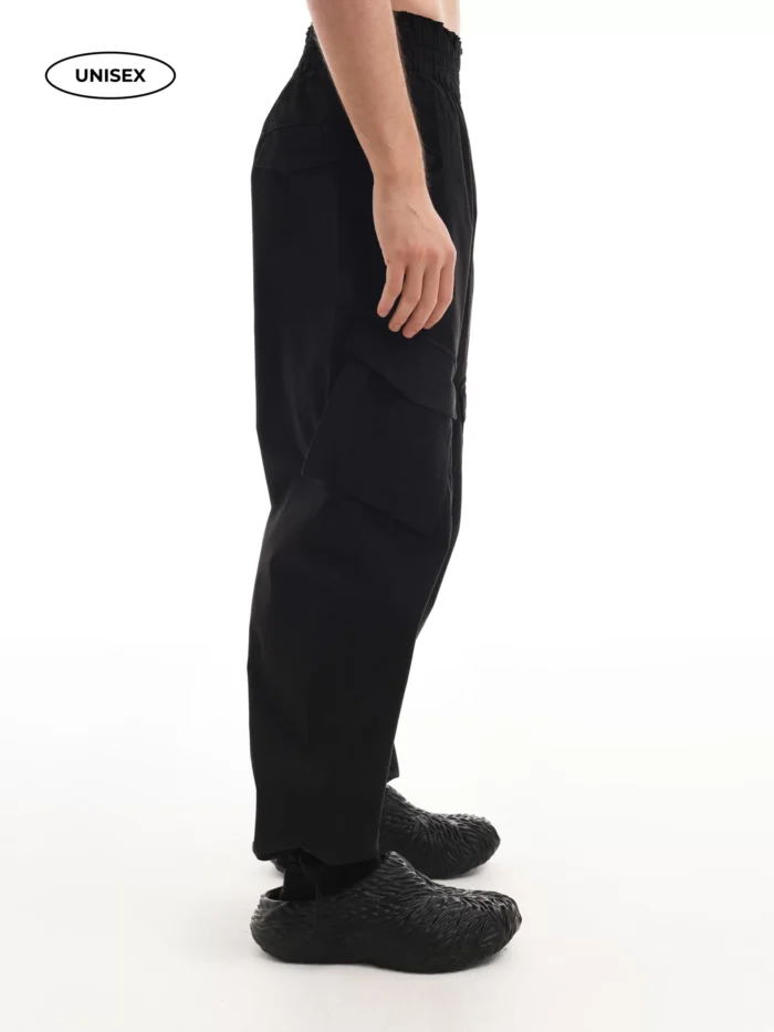 BLACK CARGO PANTS - Image 12