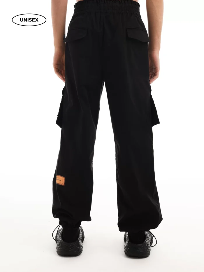 BLACK CARGO PANTS - Image 13