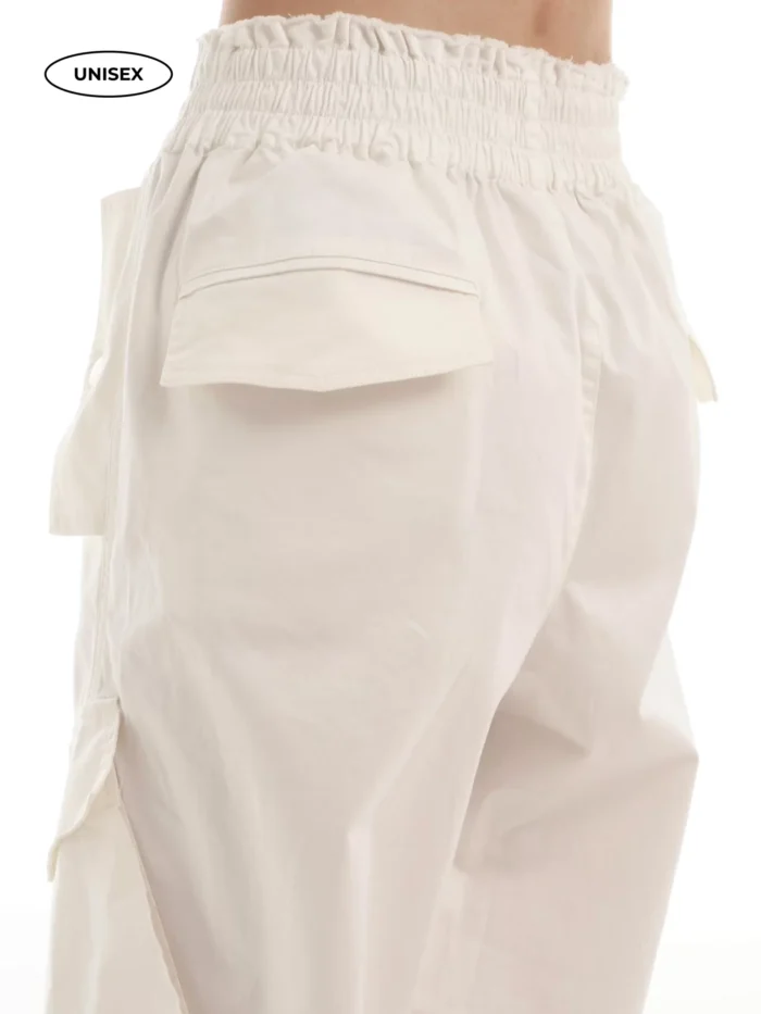 ECRU CARGO PANTS - Image 15