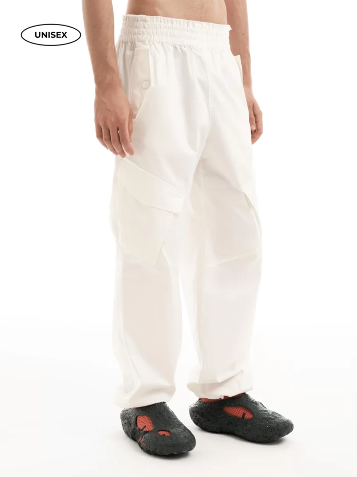 ECRU CARGO PANTS - Image 8