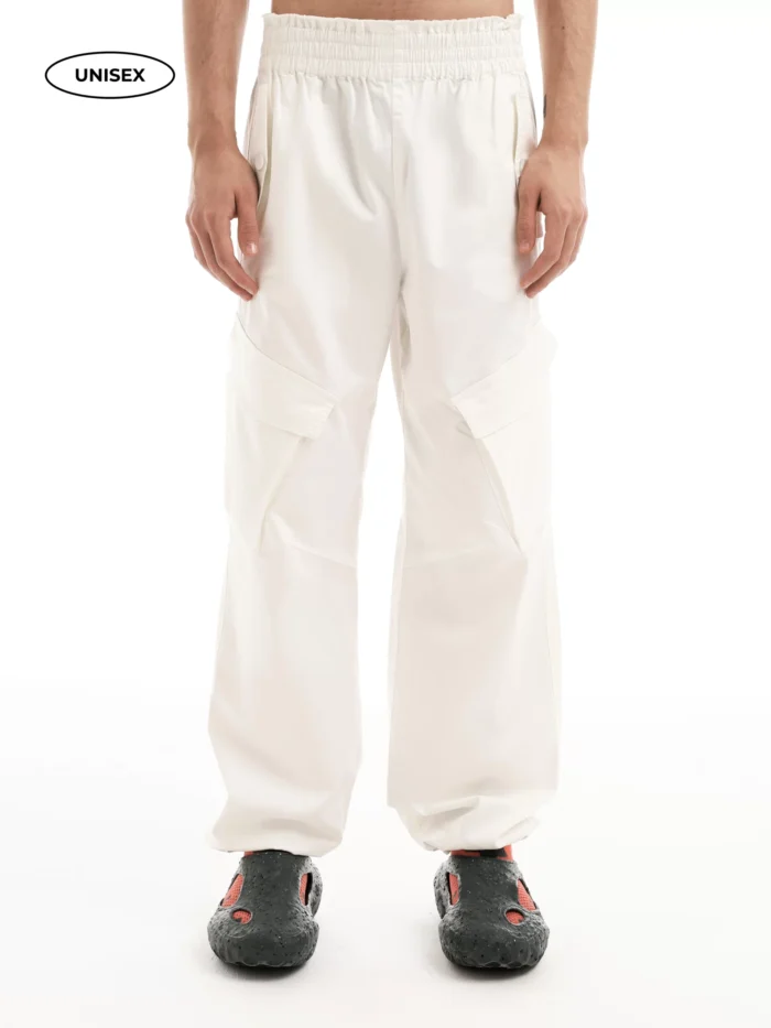 ECRU CARGO PANTS - Image 7