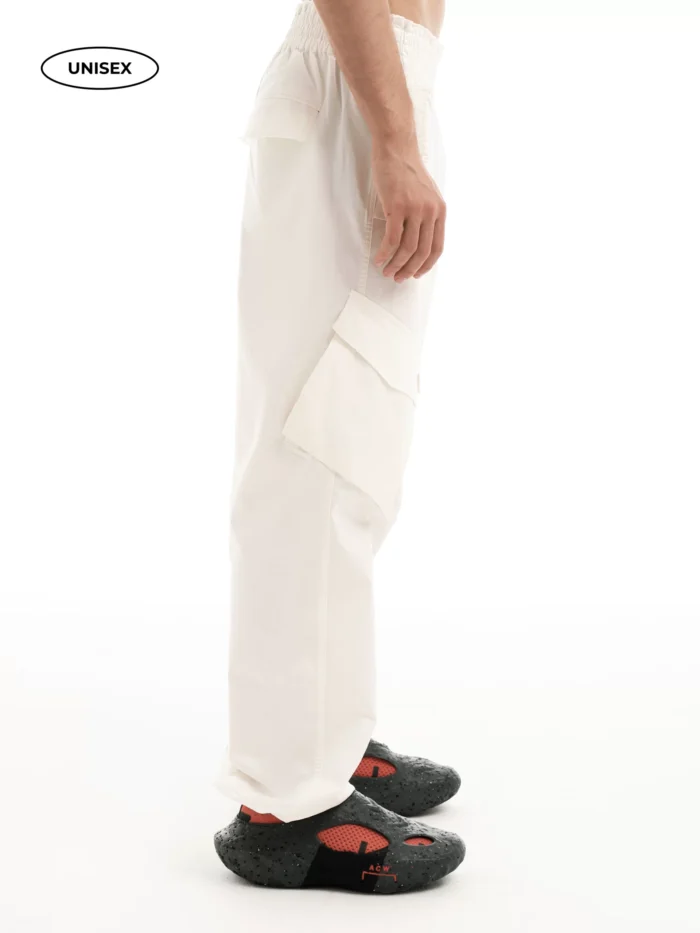 ECRU CARGO PANTS - Image 11