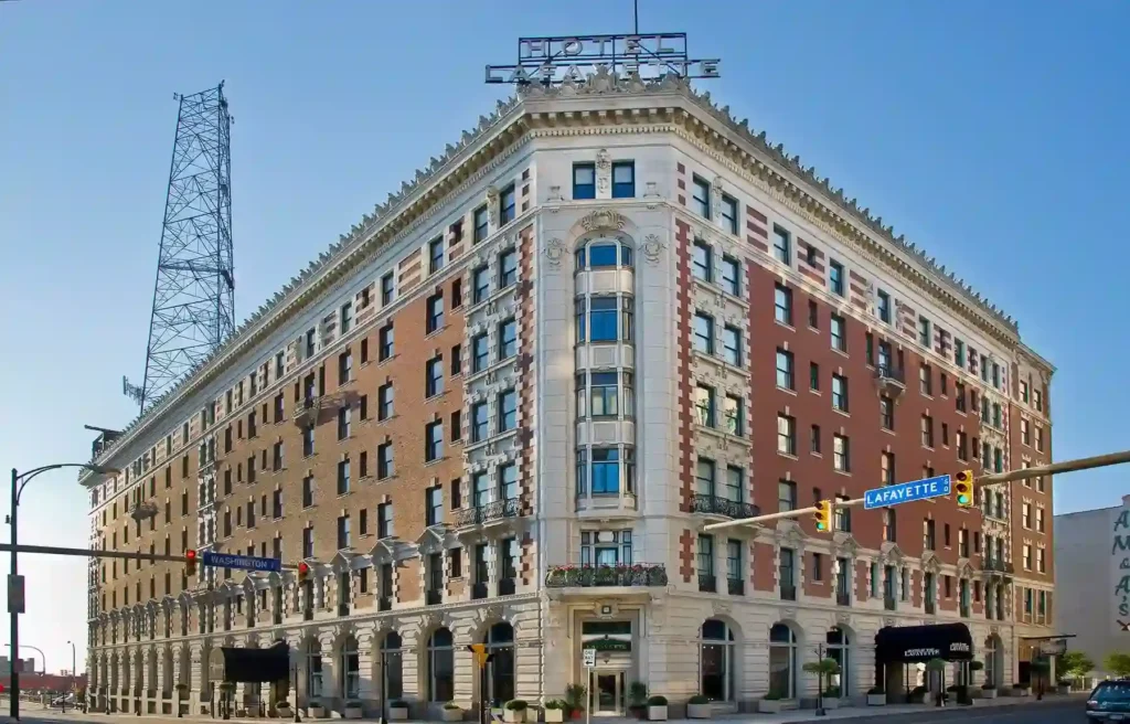Louise Blanchard Bethune’s Hotel Lafayette in Buffalo, New York, photo from James Cavanaugh.