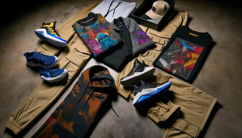Sneakers and hoodies