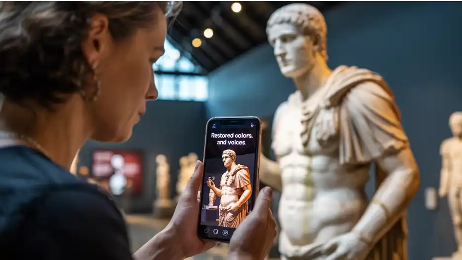 AR Art Experiences in Installations