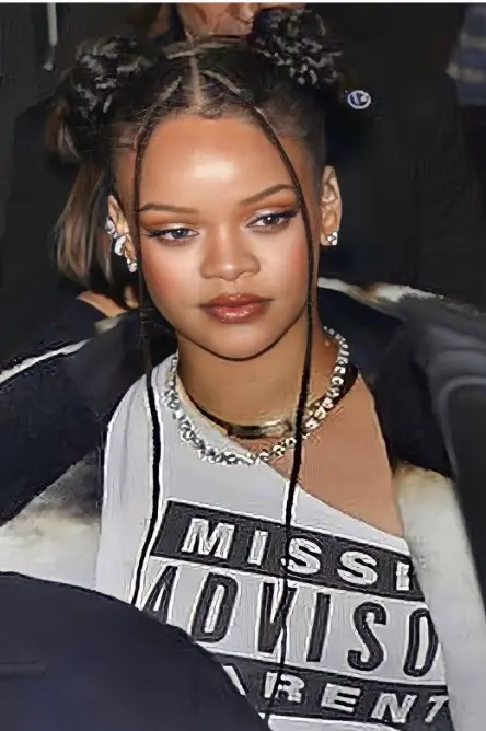 Spiky Buns & Baby Braids hairstyle