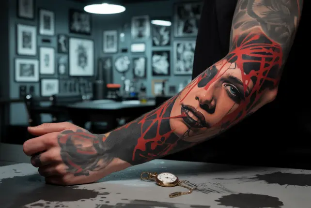 Trash Polka Tattoos