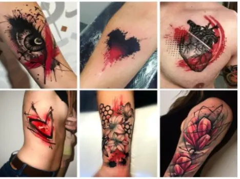 Trash Polka Tattoos